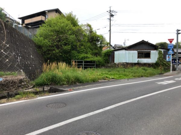 下比奈知 貸土地（広い通り沿い）